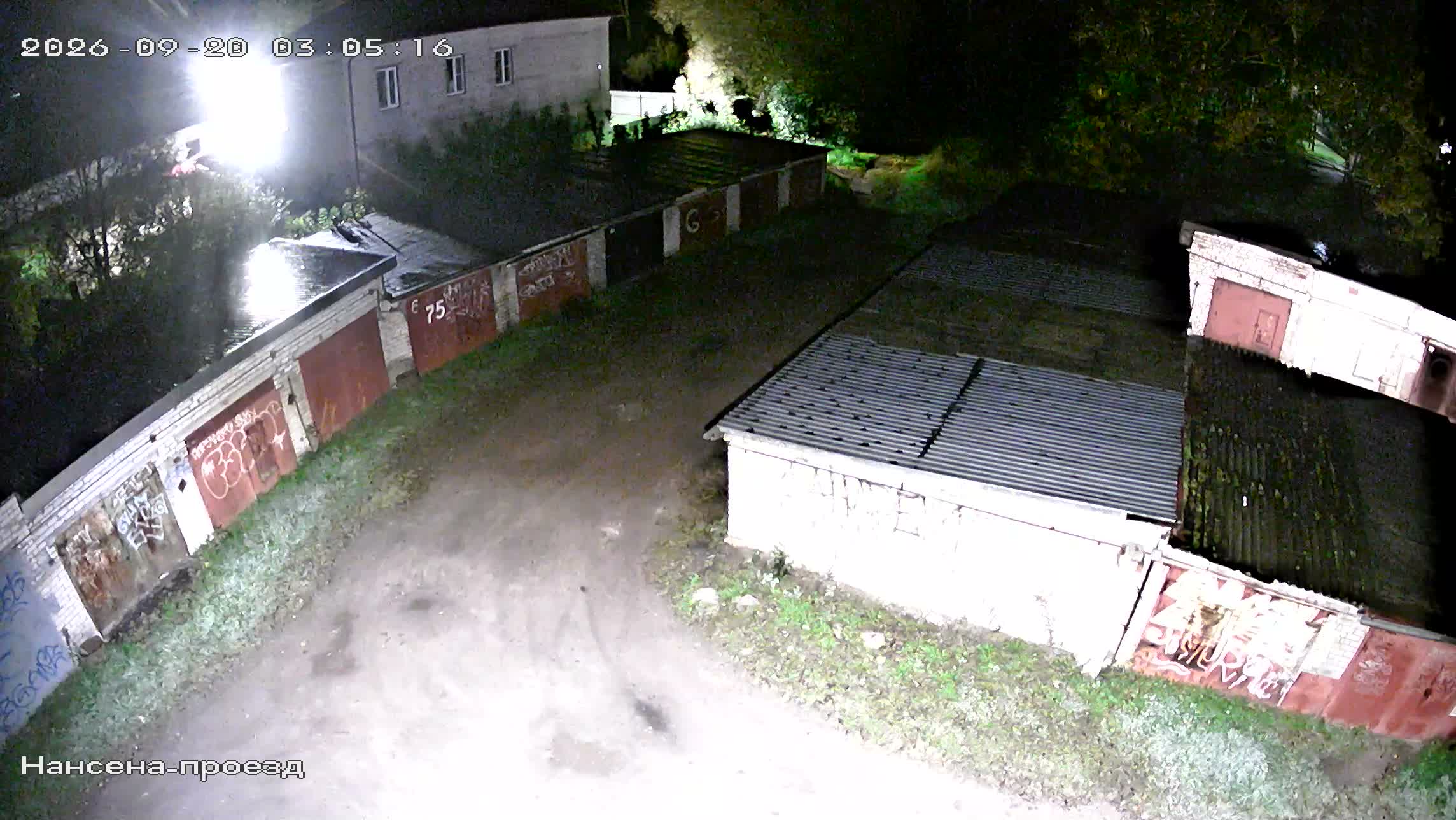 Камера 3 — 20.09.2026 00:05:18